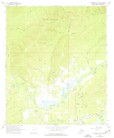 United States Geological Survey Fairbanks D-2 NW, AK (1966, 24000-Scale) digital map