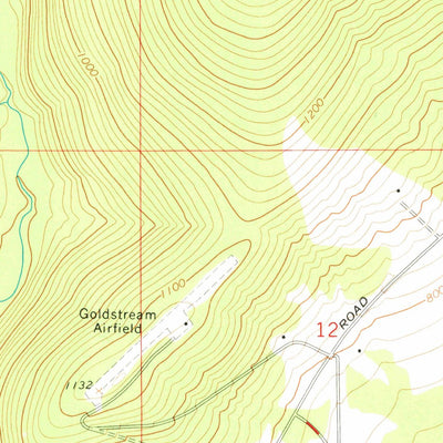 United States Geological Survey Fairbanks D-2 NW, AK (1966, 24000-Scale) digital map