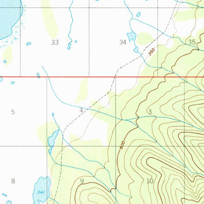 United States Geological Survey Fairbanks D-4, AK (1949, 63360-Scale) digital map