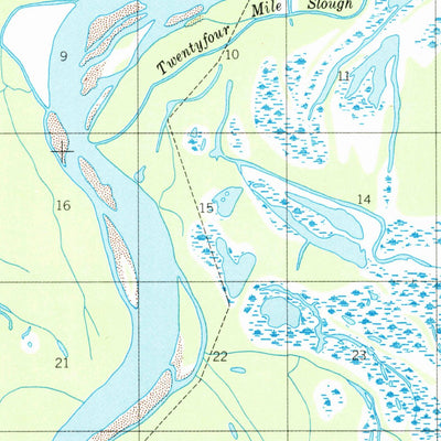 United States Geological Survey Fairbanks D-5, AK (1950, 63360-Scale) digital map