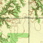 United States Geological Survey Fairbanks, IN-IL (1942, 24000-Scale) digital map