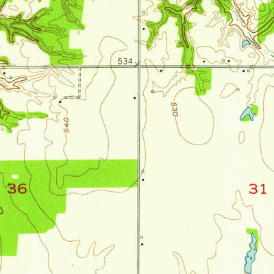 United States Geological Survey Fairbanks, IN-IL (1957, 24000-Scale) digital map