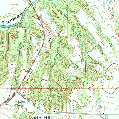 United States Geological Survey Fairbanks, IN-IL (1966, 24000-Scale) digital map