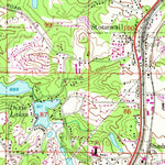 United States Geological Survey Fairburn, GA (1954, 24000-Scale) digital map