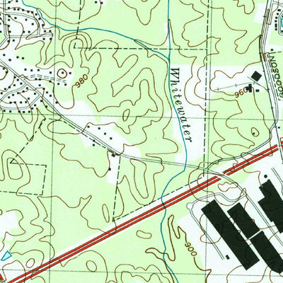 United States Geological Survey Fairburn, GA (1999, 24000-Scale) digital map