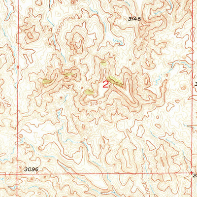 United States Geological Survey Fairburn NE, SD (1957, 24000-Scale) digital map