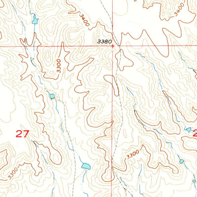 United States Geological Survey Fairburn, SD (1957, 24000-Scale) digital map