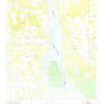 United States Geological Survey Fairchild, GA-FL (1955, 24000-Scale) digital map