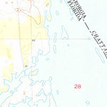 United States Geological Survey Fairchild, GA-FL (1955, 24000-Scale) digital map