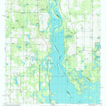 United States Geological Survey Fairchild, GA-FL (1994, 24000-Scale) digital map