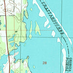 United States Geological Survey Fairchild, GA-FL (1994, 24000-Scale) digital map