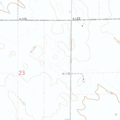 United States Geological Survey Fairchild Ranch, NE (1972, 24000-Scale) digital map