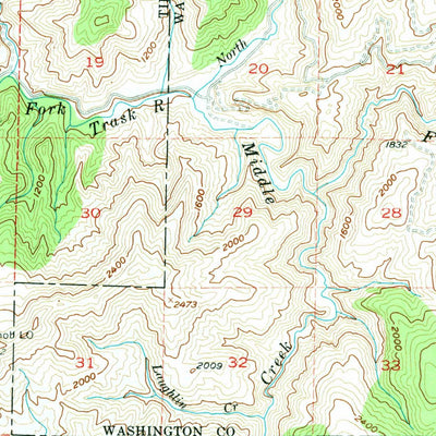 United States Geological Survey Fairdale, OR (1955, 62500-Scale) digital map