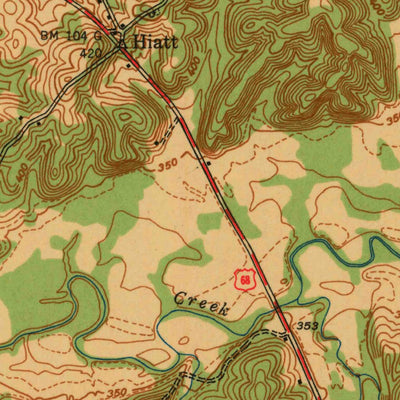 United States Geological Survey Fairdealing, KY (1940, 24000-Scale) digital map