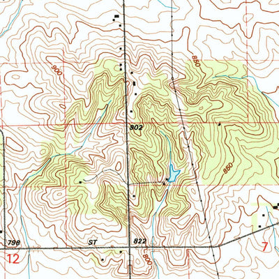 Fairfax, IA (1993, 24000-Scale) Map by United States Geological Survey ...