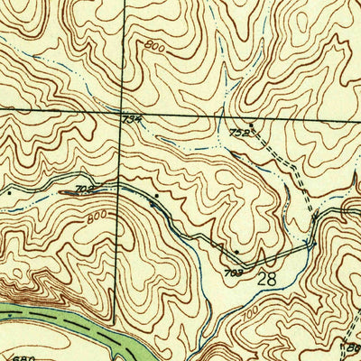 United States Geological Survey Fairfax, MO (1936, 24000-Scale) digital map