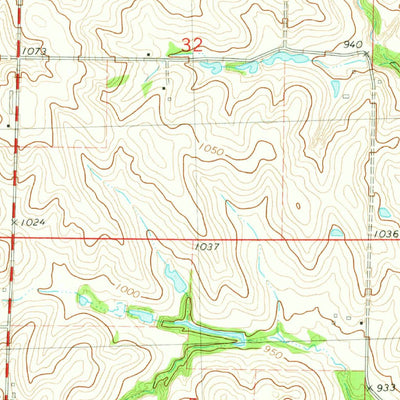 United States Geological Survey Fairfax, MO (1981, 24000-Scale) digital map