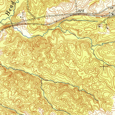 United States Geological Survey Fairfax, VA (1951, 24000-Scale) digital map