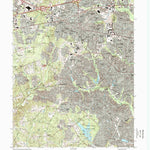 United States Geological Survey Fairfax, VA (1994, 24000-Scale) digital map
