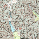 United States Geological Survey Fairfax, VA (1994, 24000-Scale) digital map