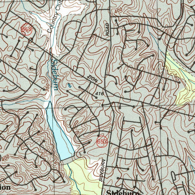 United States Geological Survey Fairfax, VA (1994, 24000-Scale) digital map