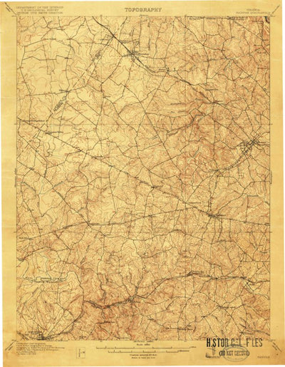 United States Geological Survey Fairfax, VA-MD (1915, 62500-Scale) digital map