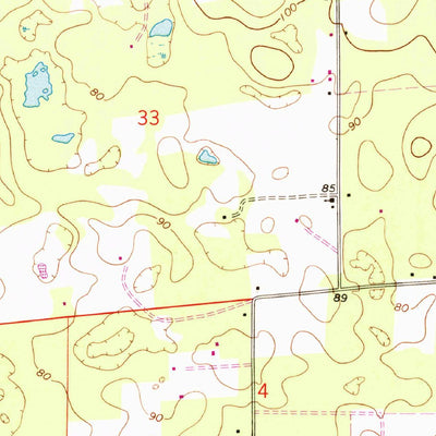 United States Geological Survey Fairfield, FL (1968, 24000-Scale) digital map