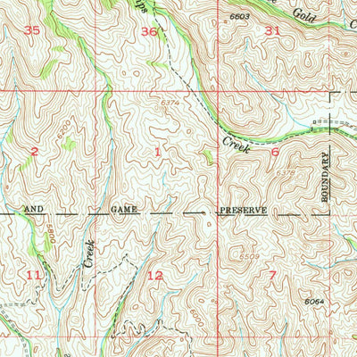 United States Geological Survey Fairfield, ID (1957, 62500-Scale) digital map