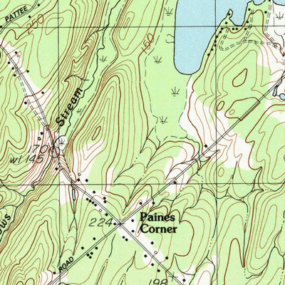 United States Geological Survey Fairfield, ME (1982, 24000-Scale) digital map