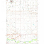 United States Geological Survey Fairfield, MT (1983, 24000-Scale) digital map