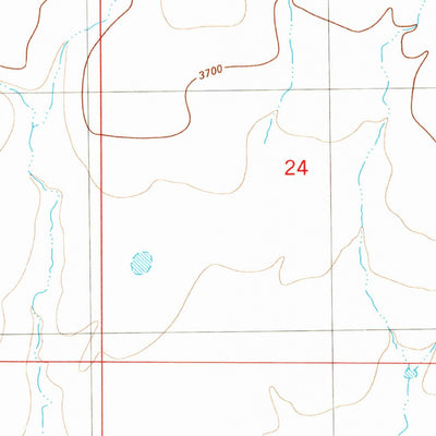 United States Geological Survey Fairfield, MT (1983, 24000-Scale) digital map