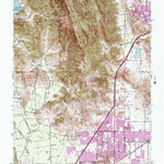 United States Geological Survey Fairfield North, CA (1951, 24000-Scale) digital map