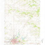 United States Geological Survey Fairfield North, IA (1980, 24000-Scale) digital map