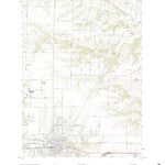 United States Geological Survey Fairfield North, IA (2022, 24000-Scale) digital map
