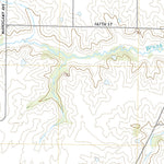 United States Geological Survey Fairfield North, IA (2022, 24000-Scale) digital map