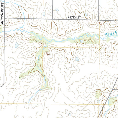 United States Geological Survey Fairfield North, IA (2022, 24000-Scale) digital map