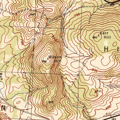 United States Geological Survey Fairfield, PA (1944, 31680-Scale) digital map