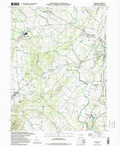 United States Geological Survey Fairfield, PA (1994, 24000-Scale) digital map