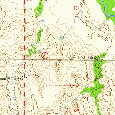 United States Geological Survey Fairfield SE, NE (1960, 24000-Scale) digital map
