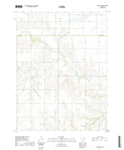 United States Geological Survey Fairfield SE, NE (2021, 24000-Scale) digital map