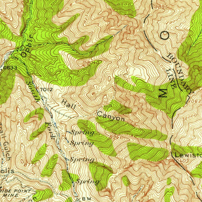 United States Geological Survey Fairfield, UT (1915, 62500-Scale) digital map