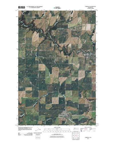 United States Geological Survey Fairfield, WA (2011, 24000-Scale) digital map
