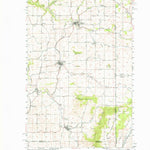 United States Geological Survey Fairfield, WA-ID (1954, 62500-Scale) digital map