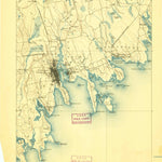 United States Geological Survey Fairhaven, MA (1888, 62500-Scale) digital map