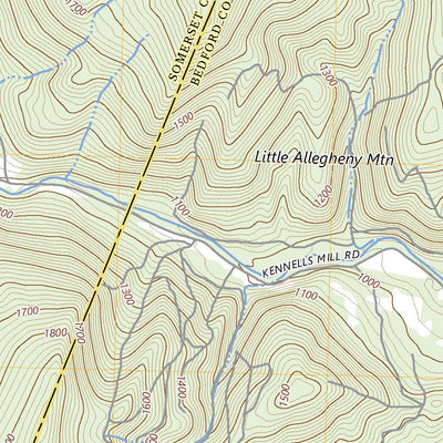 United States Geological Survey Fairhope, PA (2023, 24000-Scale) digital map
