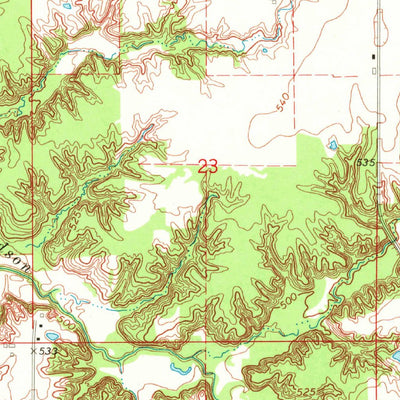 United States Geological Survey Fairman, IL (1970, 24000-Scale) digital map
