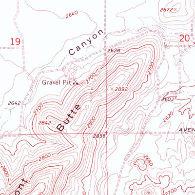 United States Geological Survey Fairmont Butte, CA (1965, 24000-Scale) digital map