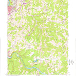 United States Geological Survey Fairmont East, WV (1958, 24000-Scale) digital map