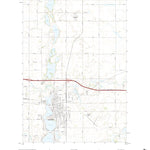 United States Geological Survey Fairmont, MN (2022, 24000-Scale) digital map