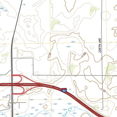 United States Geological Survey Fairmont, MN (2022, 24000-Scale) digital map